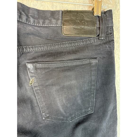 SYOAIYA x BLUE IN GREEN JAPAN Selvedge Handmade Dark Blue Jeans Straight W33 - Picture 6 of 11